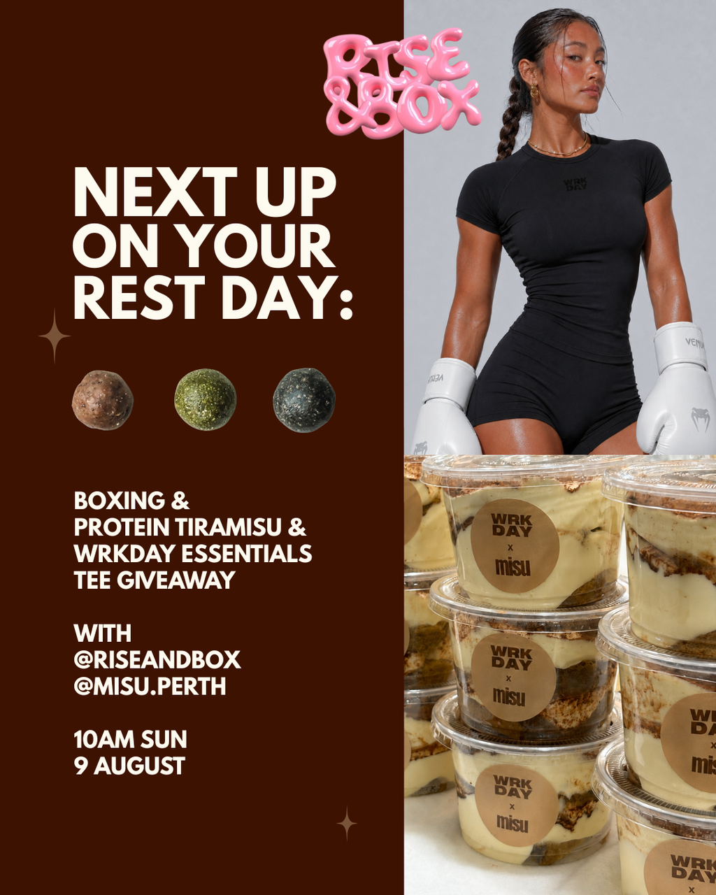 [9 Aug] Boxing & Protein Tiramisu