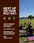 [30 Aug] Riverfront Yoga & Matcha Protein Balls