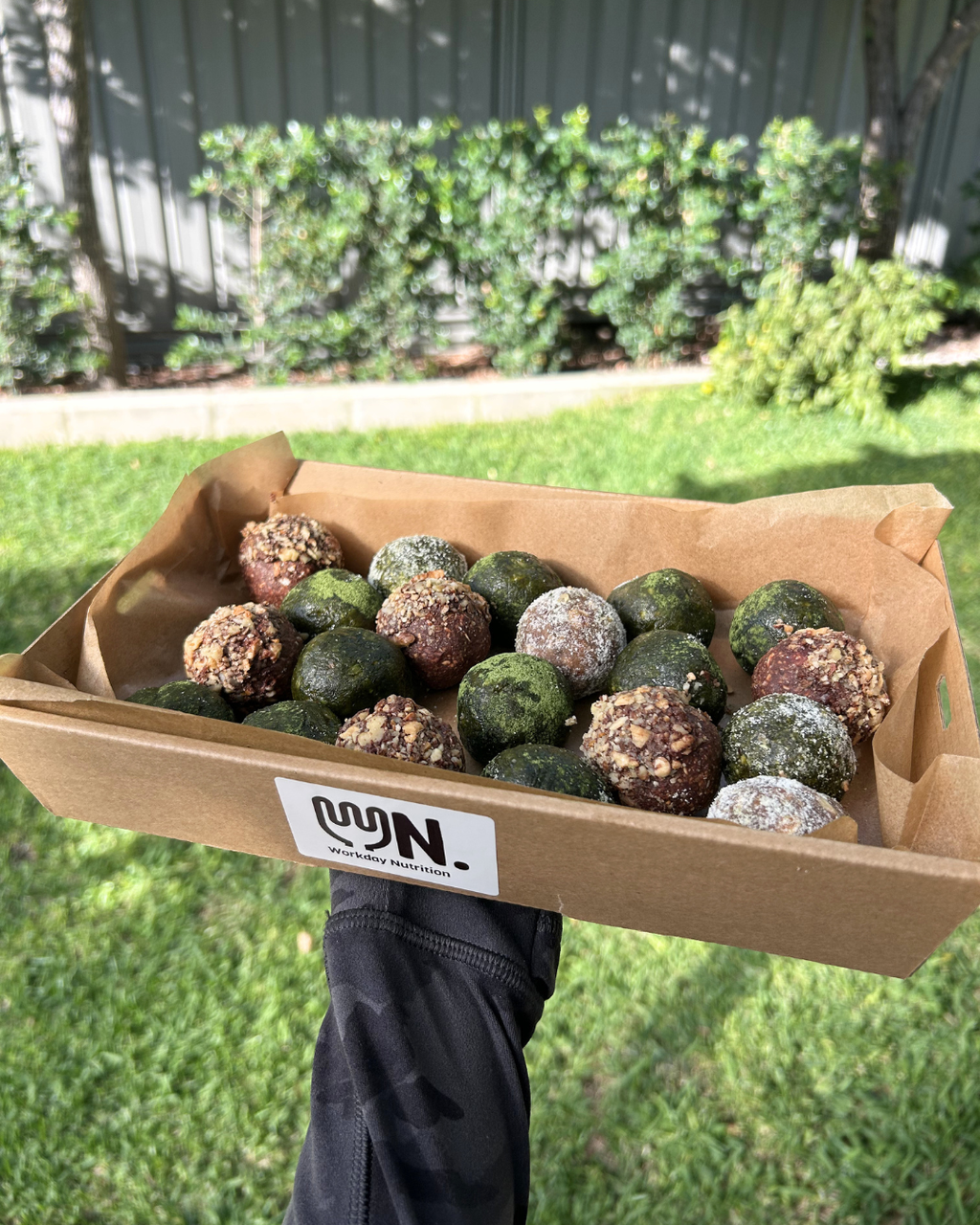 Protein Ball Platter 🥥🍓🍫
