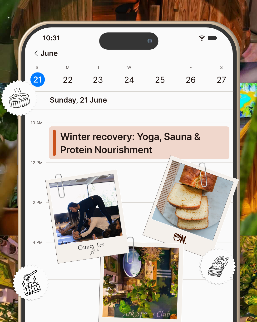 [21 June] Winter Recovery: Yoga & Sauna & Protein Nourishment